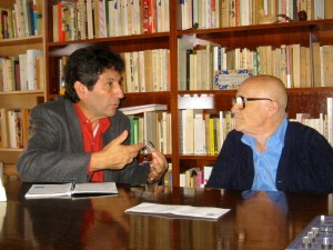 Luis Reyes Larios con Eduardo Bonnín